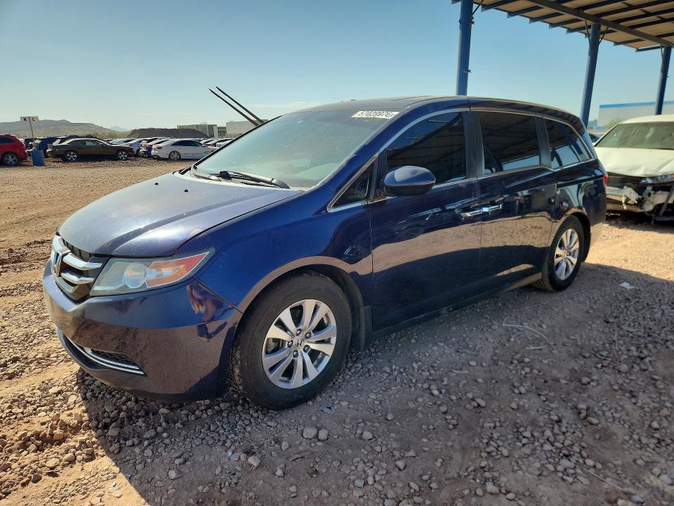 57039976 :رقم المزاد ، 5FNRL5H64EB052907 vin ، 2014 Honda Odyssey مزاد بيع