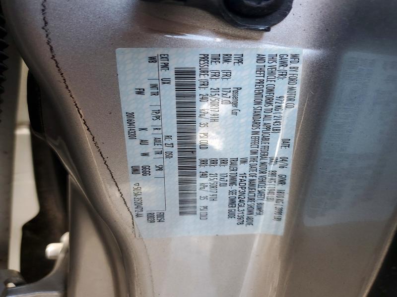 Продажа на аукционе авто 2016 Ford Focus, vin: 1FADP3N24GL313978, номер лота: 59264216