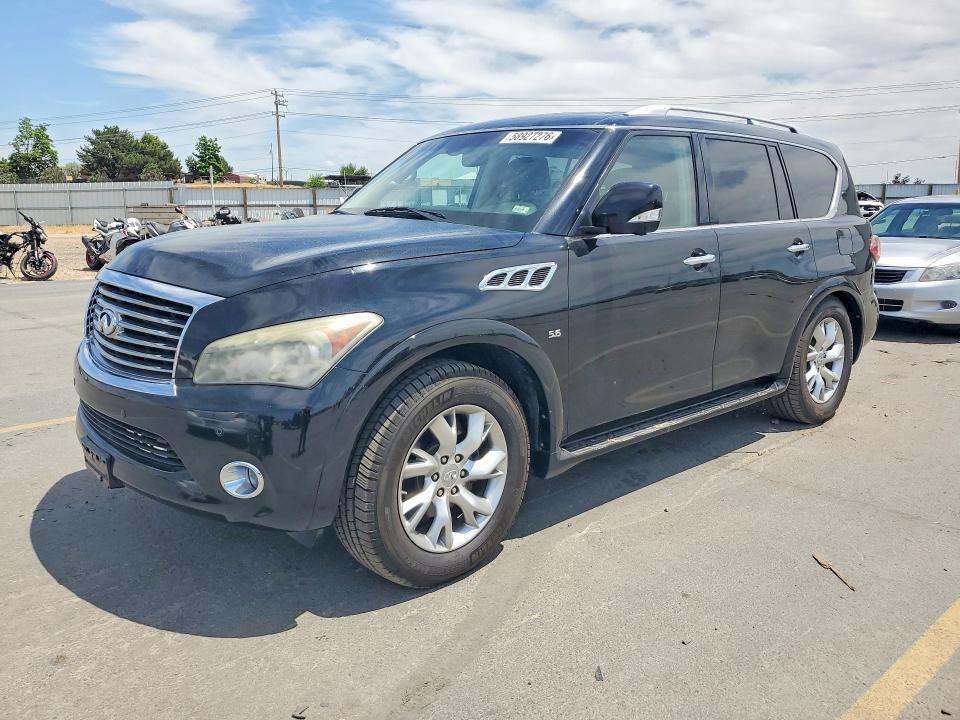 Auction sale of the 2014 Infiniti Qx80, vin: JN8AZ2NE0E9064797, lot number: 58927276
