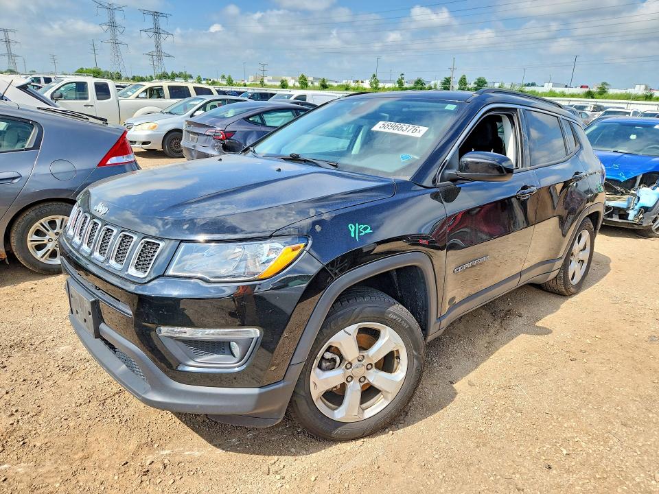 Продажа на аукционе авто 2018 Jeep Compass, vin: 3C4NJDBB5JT373354, номер лота: 58966376