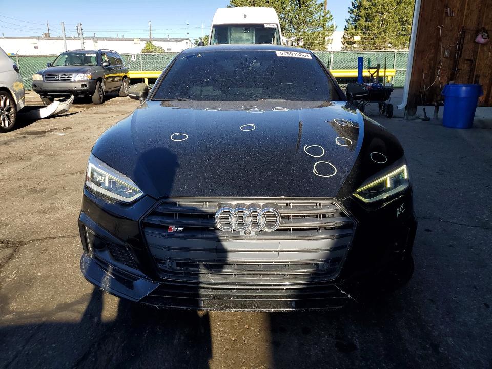 Aukcja sprzedaży 2018 Audi S5, vin: WAUC4CF54JA102559, numer aukcji: 57501536