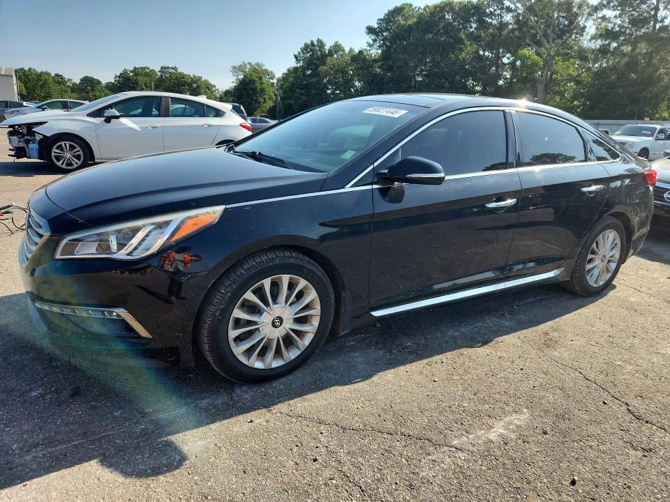 2015 Hyundai Sonata მანქანა იყიდება აუქციონზე, vin: 5NPE34AF3FH169271, აუქციონის ნომერი: 59027446