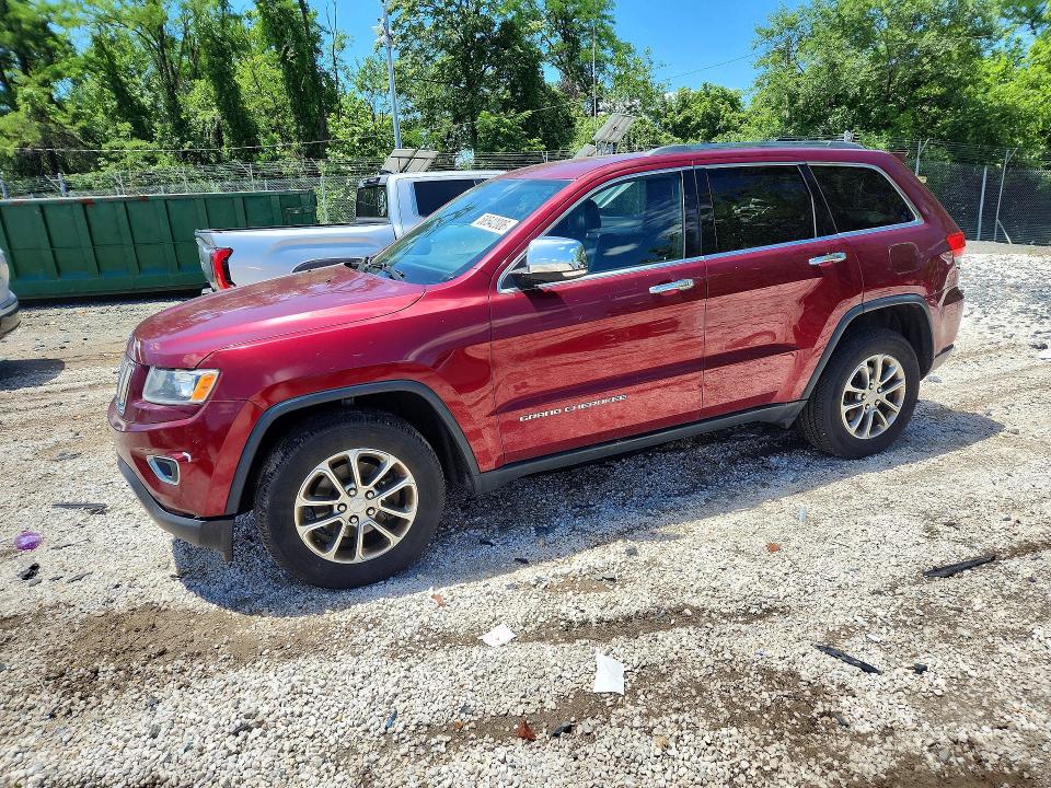 58542006 :رقم المزاد ، 1C4RJFBG7GC449721 vin ، 2016 Jeep Gran Chero مزاد بيع