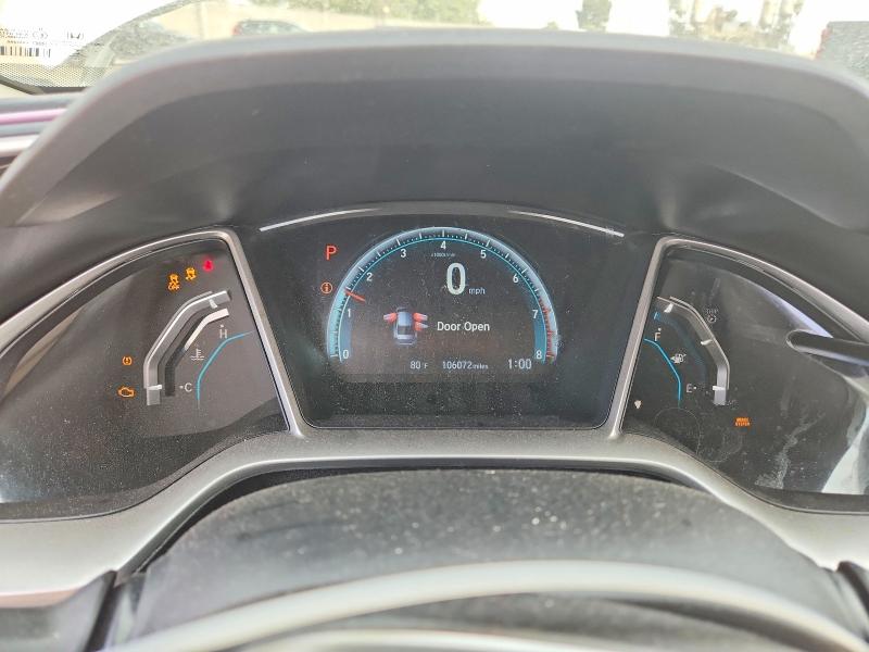 2018 Honda Civic მანქანა იყიდება აუქციონზე, vin: 19XFC2F73JE206438, აუქციონის ნომერი: 56717866