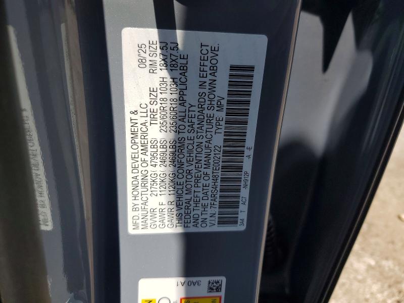 Продажа на аукционе авто 2026 Honda Cr-v, vin: 7FARS4H48TE002122, номер лота: 56749686