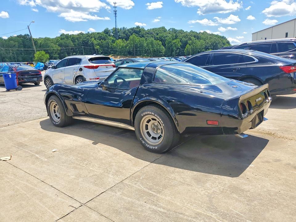 58049556 :رقم المزاد ، 1Z876AS433561 vin ، 1980 Chevrolet Corvette مزاد بيع
