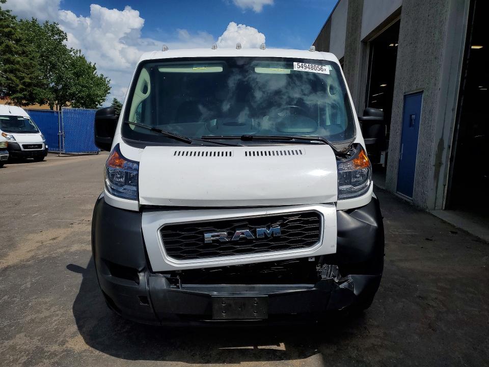 54948056 :رقم المزاد ، 3C6TRVAGXKE502785 vin ، 2019 Ram Promaster 1500 مزاد بيع