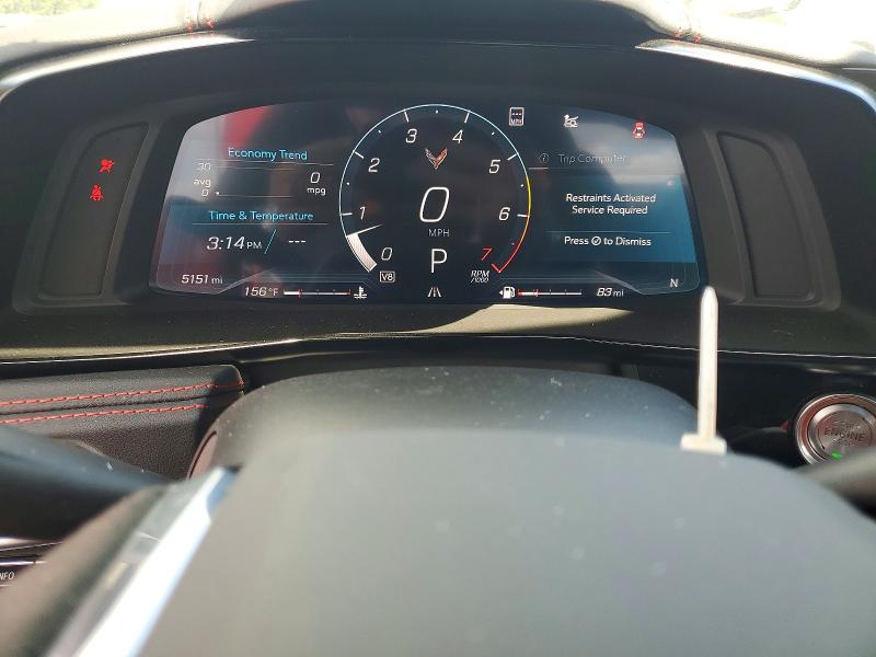 2023 Chevrolet Corvette მანქანა იყიდება აუქციონზე, vin: 1G1YB2D48P5125405, აუქციონის ნომერი: 58772466