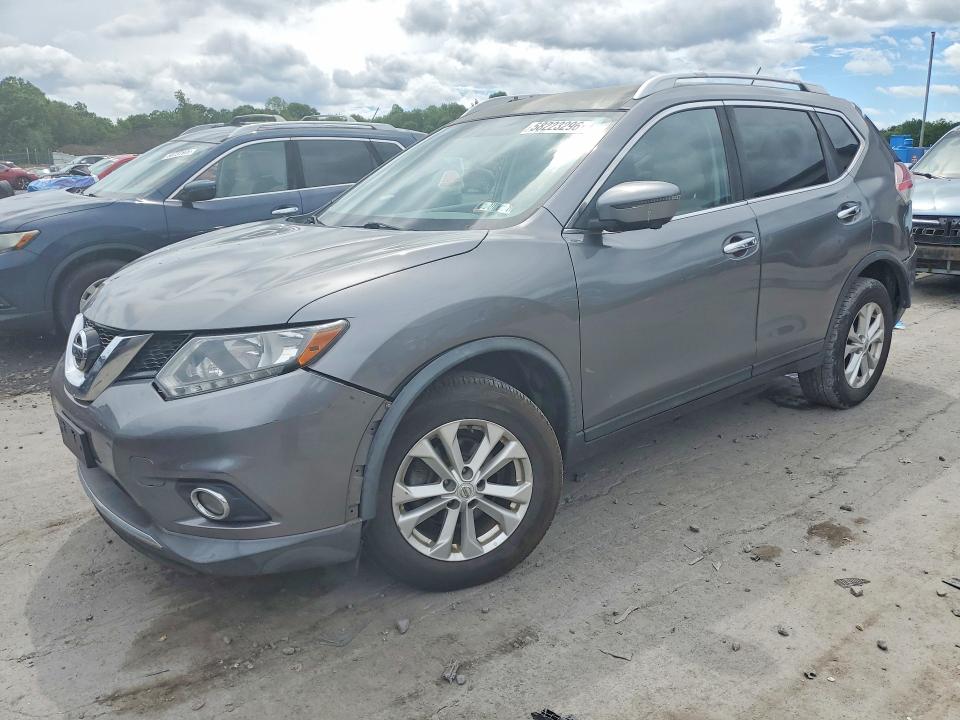 Продажа на аукционе авто 2016 Nissan Rogue, vin: KNMAT2MV7GP723567, номер лота: 58223296