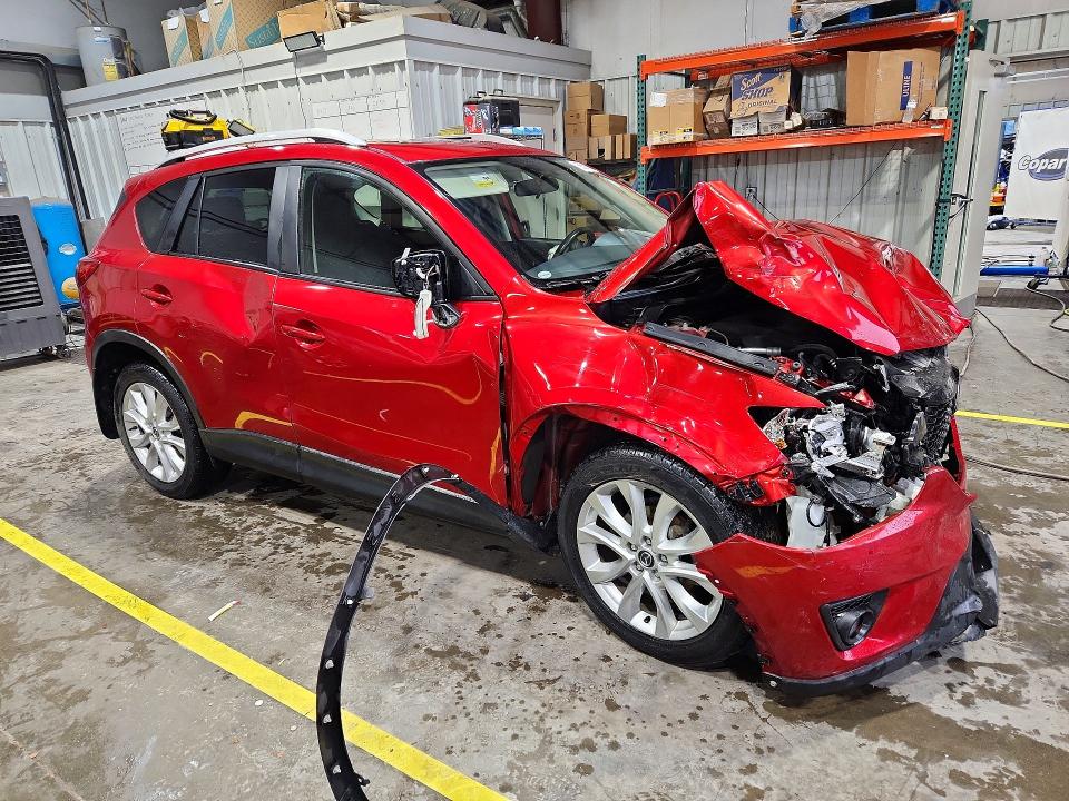 2015 Mazda Cx-5 მანქანა იყიდება აუქციონზე, vin: JM3KE2DY6F0505899, აუქციონის ნომერი: 56590686