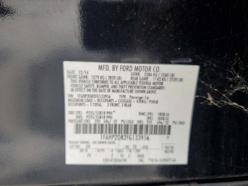 Продаж на аукціоні авто 2015 Ford Taurus, vin: 1FAHP2D82FG133956, номер лоту: 58918206