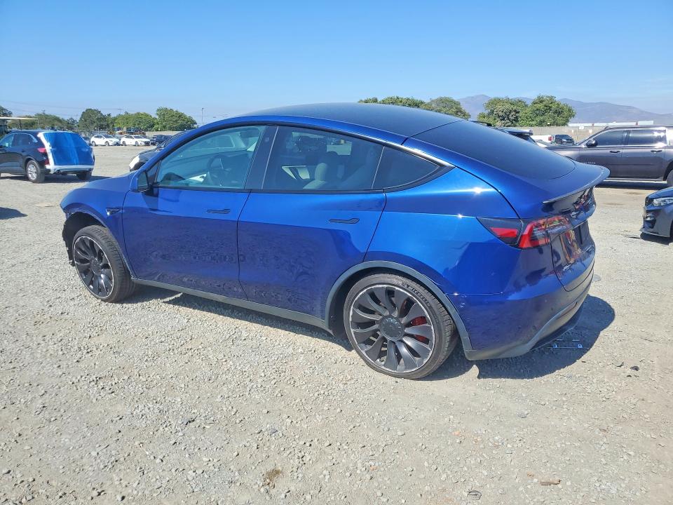 Продажа на аукционе авто 2021 Tesla Model Y, vin: 5YJYGDEFXMF215864, номер лота: 54007496
