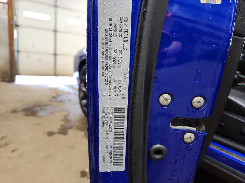 Aukcja sprzedaży 2018 Dodge Challenger, vin: 2C3CDZAG8JH252209, numer aukcji: 57366986