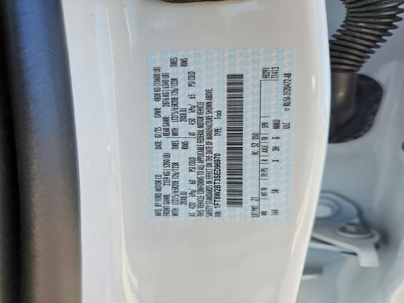 2025 Ford F250 მანქანა იყიდება აუქციონზე, vin: 1FT8W2BT3SED96970, აუქციონის ნომერი: 55281706