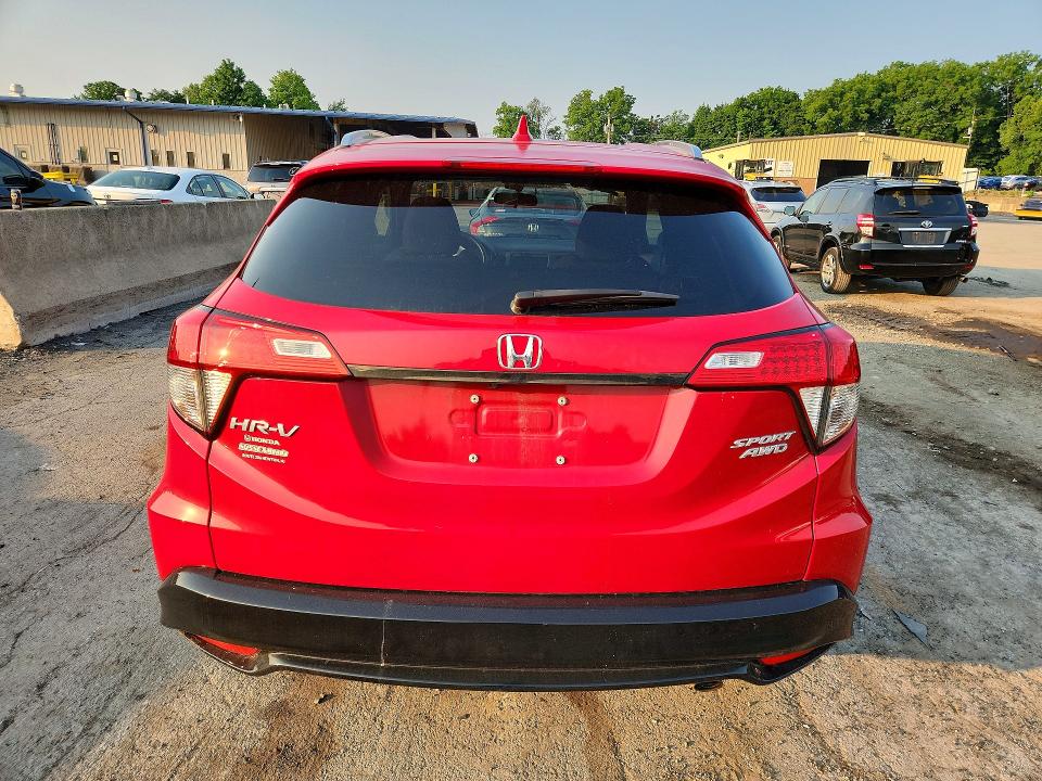 58706306 :رقم المزاد ، 3CZRU6H14NM727944 vin ، 2022 Honda Hr-v مزاد بيع