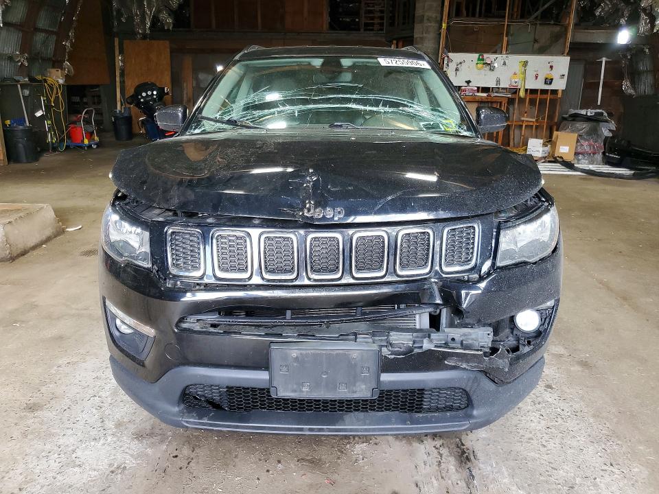 57255906 :رقم المزاد ، 3C4NJDBBXLT107217 vin ، 2020 Jeep Compass مزاد بيع