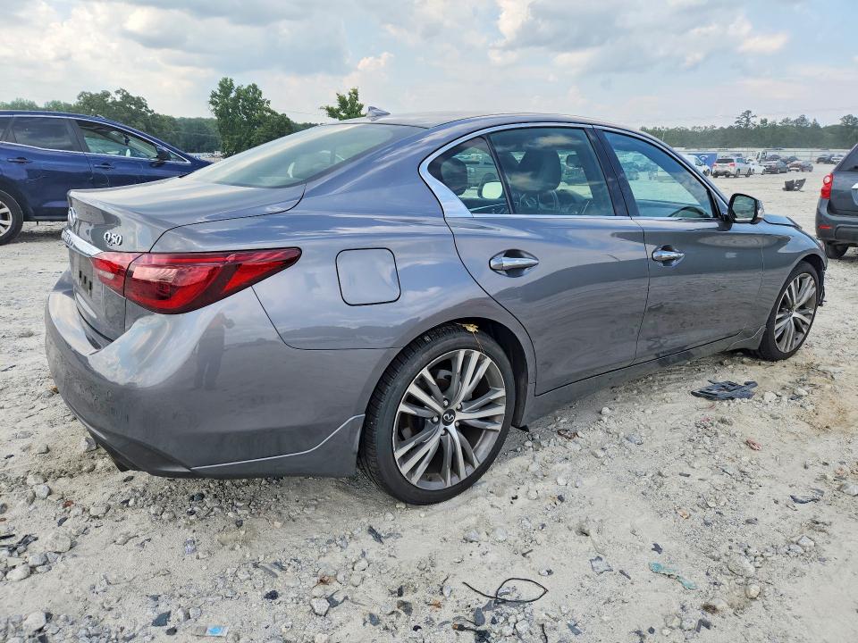 2022 Infiniti Q50 მანქანა იყიდება აუქციონზე, vin: JN1EV7CP2NM310517, აუქციონის ნომერი: 56100876