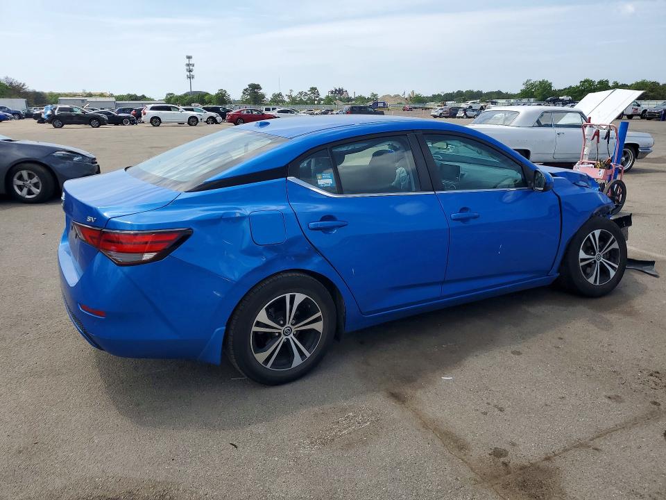Продаж на аукціоні авто 2022 Nissan Sentra, vin: 3N1AB8CV1NY216220, номер лоту: 56785276