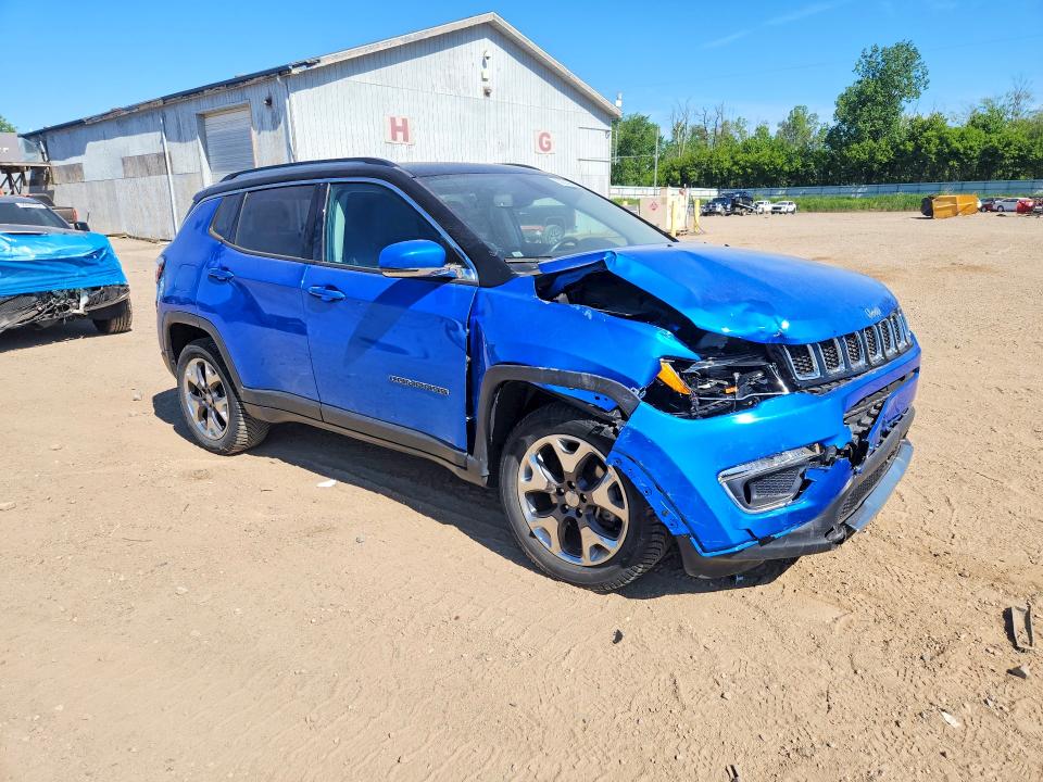 Продаж на аукціоні авто 2020 Jeep Compass, vin: 3C4NJDCB4LT159957, номер лоту: 55519616