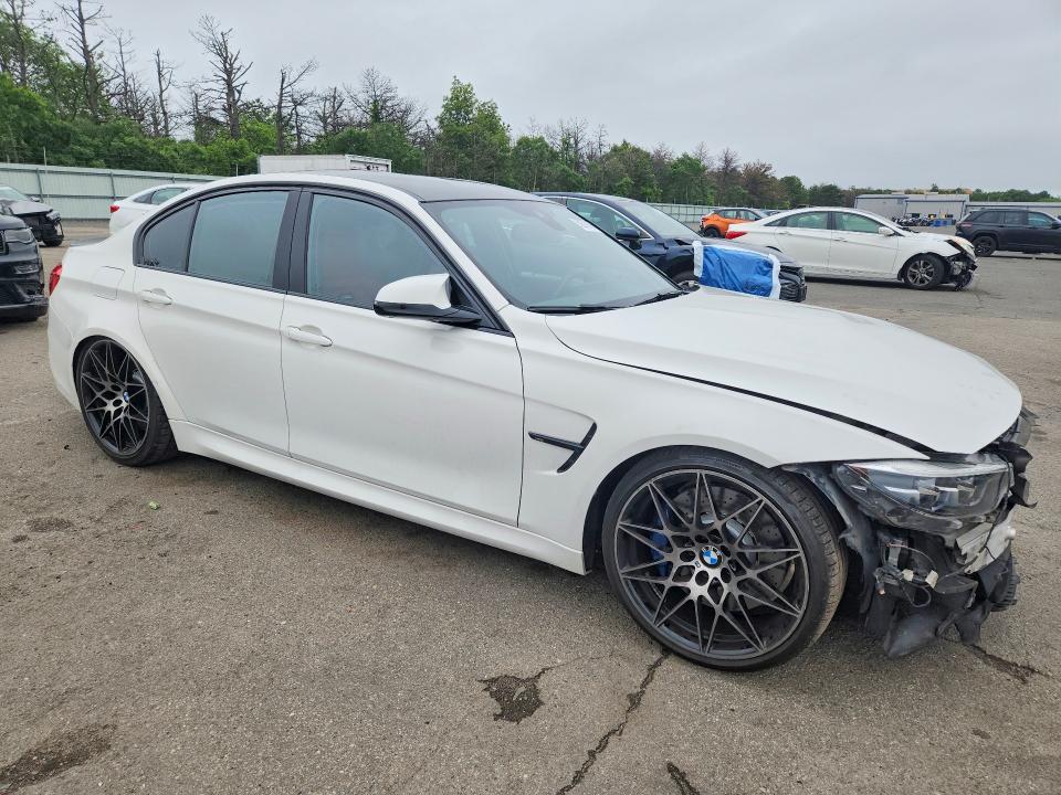 2018 Bmw M3 მანქანა იყიდება აუქციონზე, vin: WBS8M9C56J5K98960, აუქციონის ნომერი: 58379156