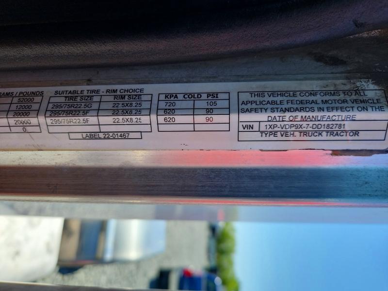 Продажа на аукционе авто 2013 Peterbilt 384, vin: 1XPVDP9X7DD182781, номер лота: 55513306