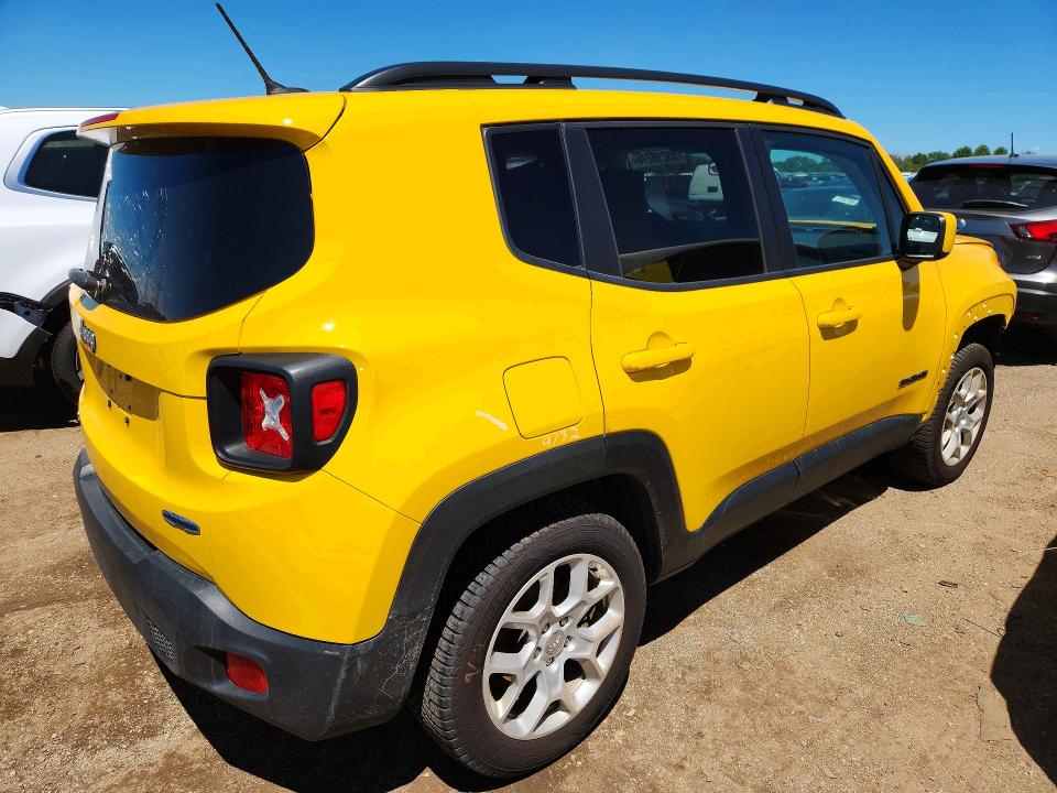 Продаж на аукціоні авто 2017 Jeep Renegade, vin: ZACCJBBB5HPG25391, номер лоту: 55218216