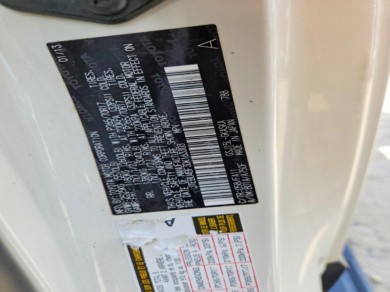 Aukcja sprzedaży 2013 Toyota Fj Cruiser, vin: JTEBU4BF3DK163303, numer aukcji: 57816326