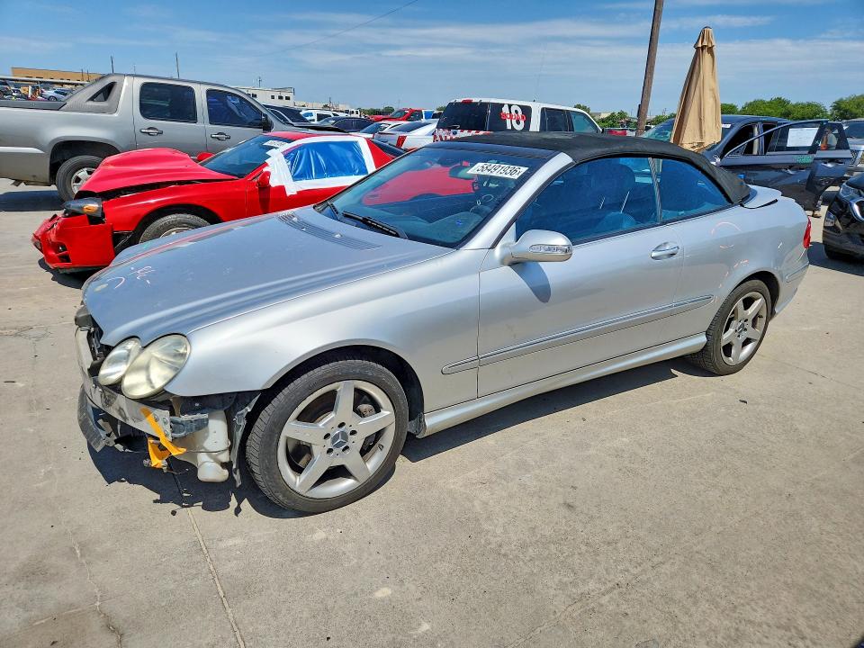 58491936 :رقم المزاد ، WDBTK75G35T035402 vin ، 2005 Mercedes-benz Clk مزاد بيع