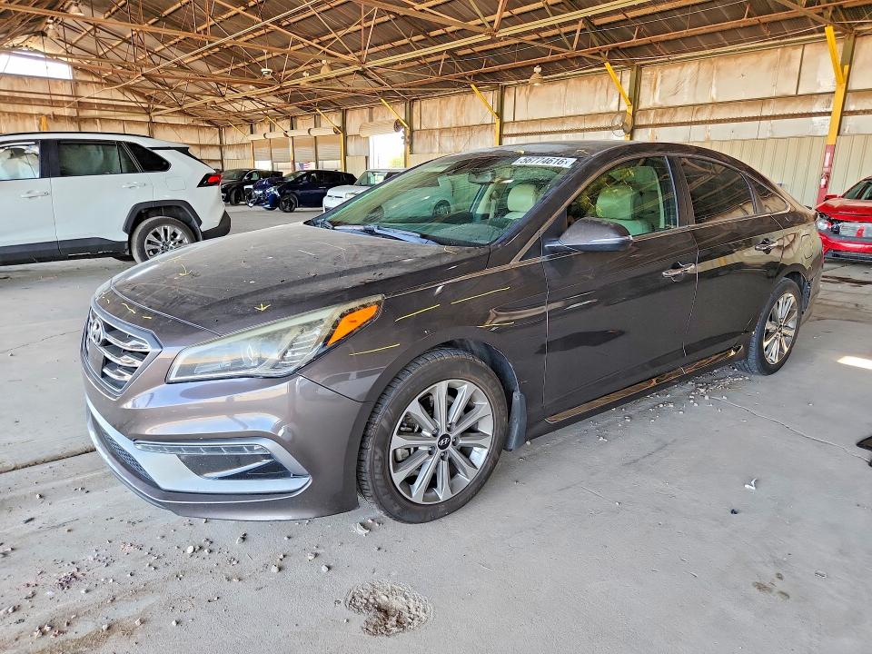Auction sale of the 2017 Hyundai Sonata, vin: 5NPE34AF7HH593488, lot number: 56774616
