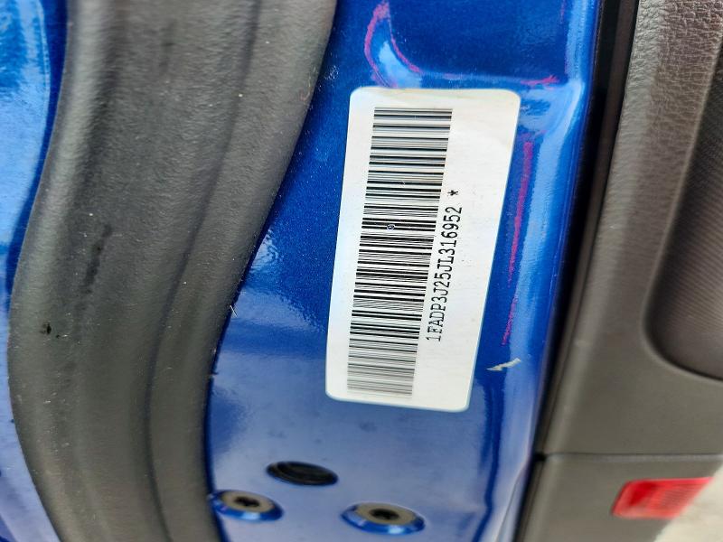 Aukcja sprzedaży 2018 Ford Focus, vin: 1FADP3J25JL316952, numer aukcji: 56247966