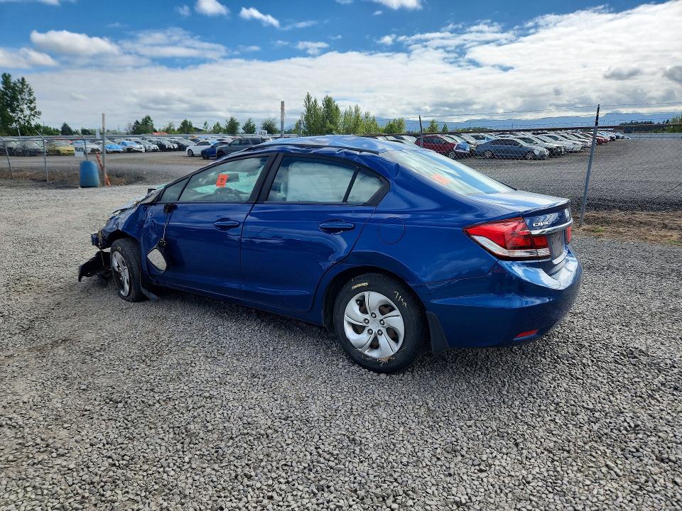 2014 Honda Civic მანქანა იყიდება აუქციონზე, vin: 19XFB2F51EE273448, აუქციონის ნომერი: 55811006