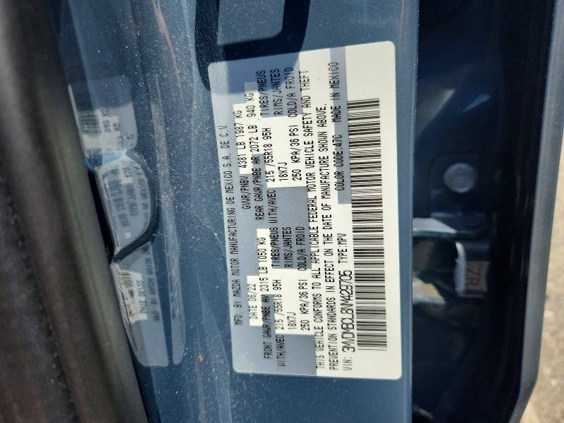 Продажа на аукционе авто 2022 Mazda Cx-30, vin: 3MVDMBCL8NM429705, номер лота: 56542726