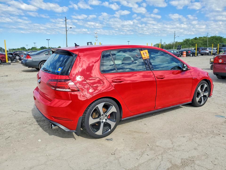 56845576 :رقم المزاد ، 3VW447AUXJM287049 vin ، 2018 Volkswagen Gti مزاد بيع