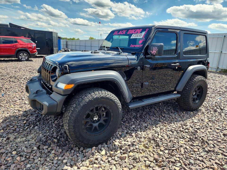 57339246 :رقم المزاد ، 1C4GJXAN0PW679497 vin ، 2023 Jeep Wrangler مزاد بيع