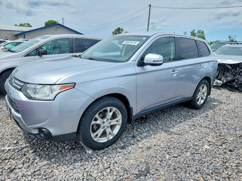 2014 Mitsubishi Outlander მანქანა იყიდება აუქციონზე, vin: JA4AD3A33EZ014393, აუქციონის ნომერი: 58829416