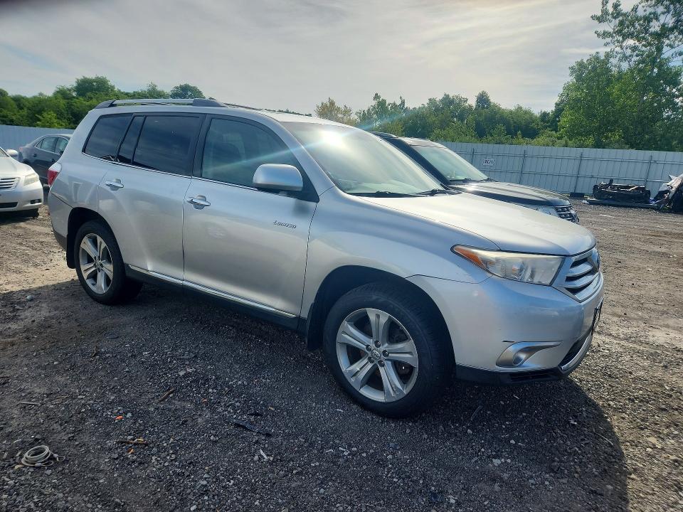 2012 Toyota Highlander მანქანა იყიდება აუქციონზე, vin: 5TDDK3EH4CS137407, აუქციონის ნომერი: 58317806