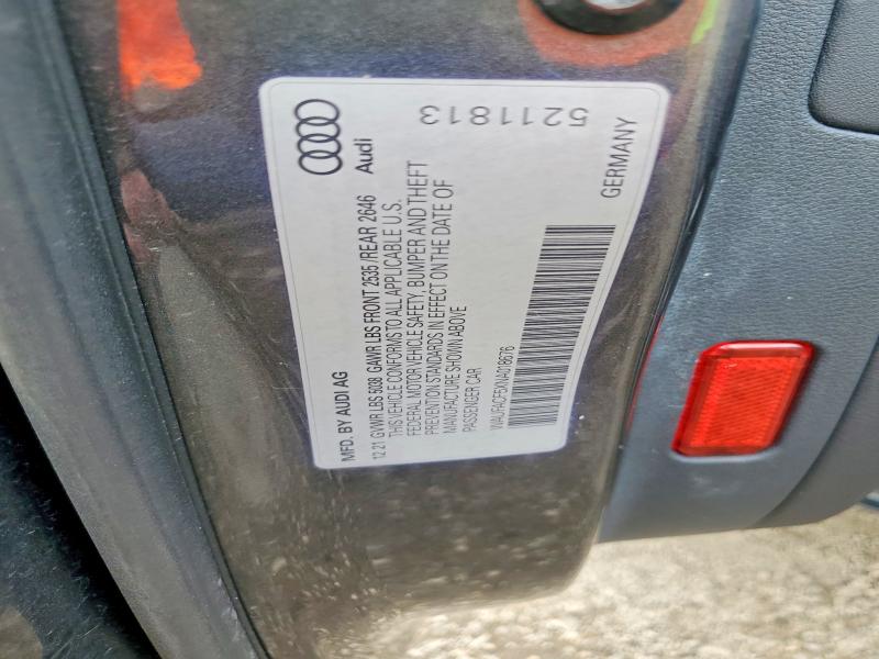 Продажа на аукционе авто 2022 Audi A5, vin: WAUFACF5XNA018676, номер лота: 56486816