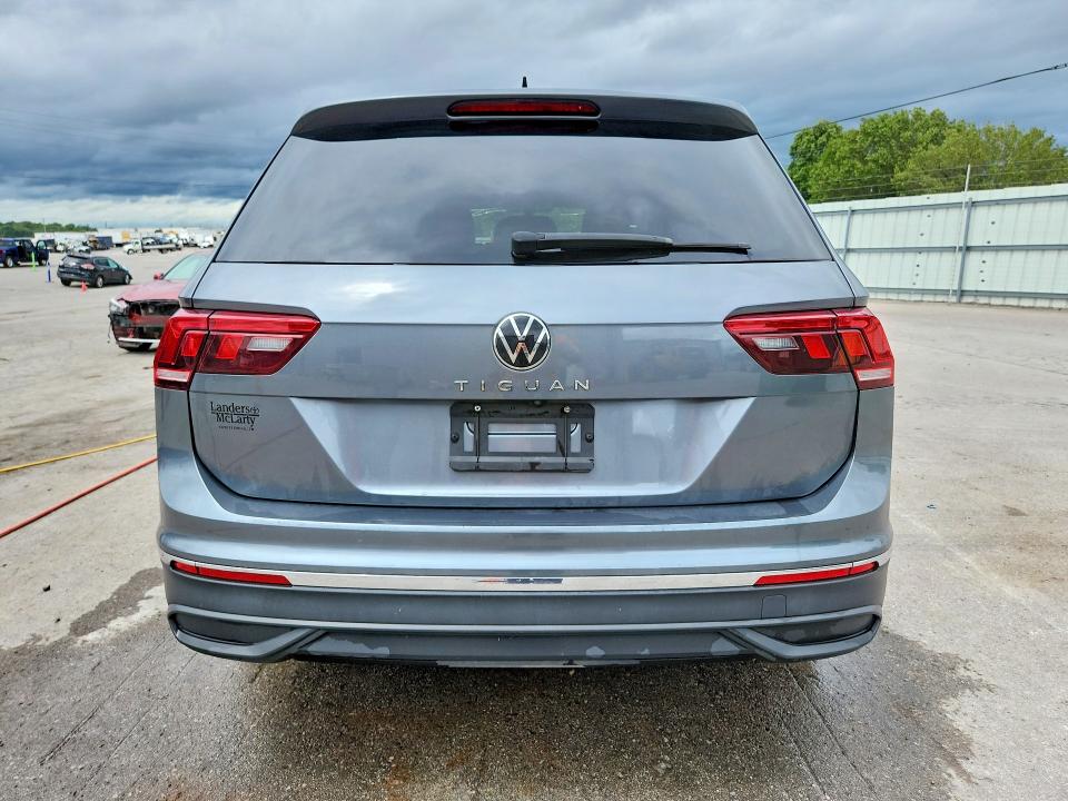 57938596 :رقم المزاد ، 3VVRB7AX9PM035084 vin ، 2023 Volkswagen Tiguan مزاد بيع
