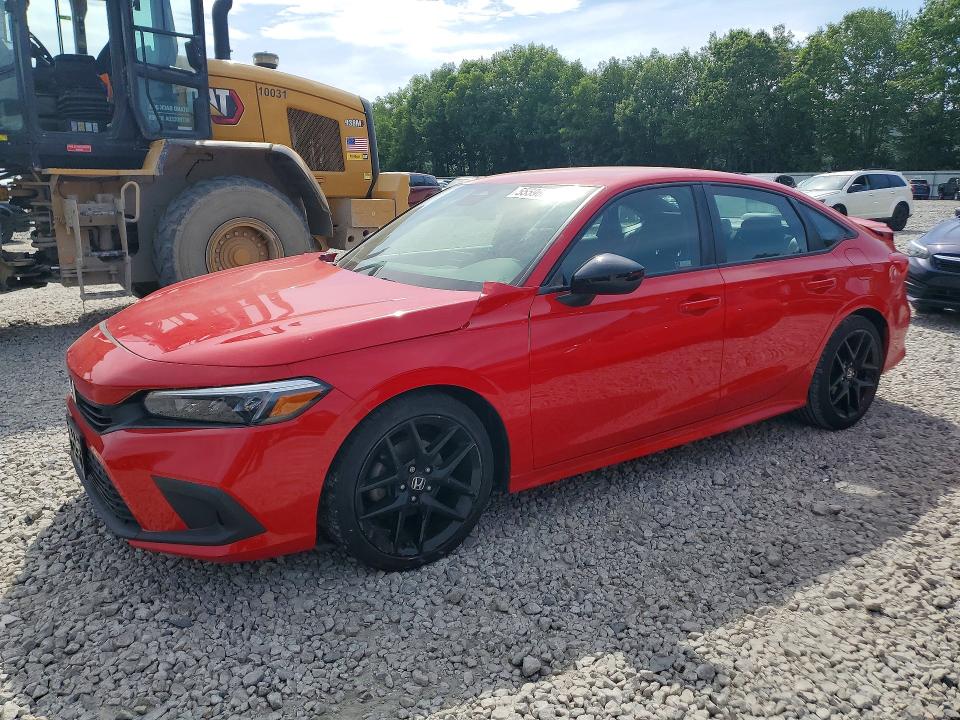 55596566 :رقم المزاد ، 2HGFE2F51NH510629 vin ، 2022 Honda Civic مزاد بيع