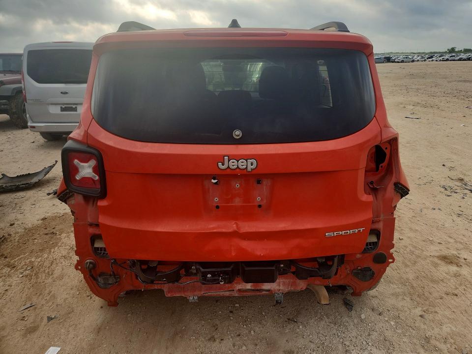 Продажа на аукционе авто 2016 Jeep Renegade, vin: ZACCJAAT8GPD43510, номер лота: 57222286