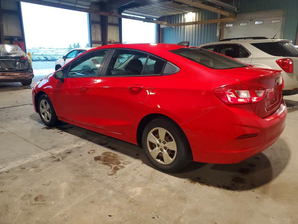 56755616 :رقم المزاد ، 1G1BC5SM2G7324607 vin ، 2016 Chevrolet Cruze مزاد بيع