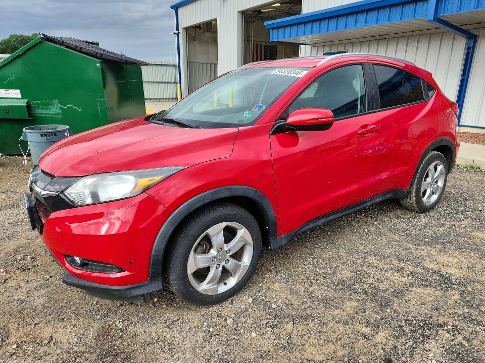 Продажа на аукционе авто 2016 Honda Hr-v, vin: 3CZRU6H75GM739723, номер лота: 54320346