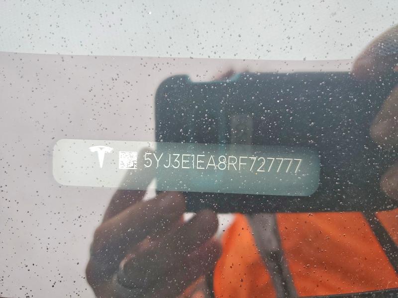 Продажа на аукционе авто 2024 Tesla Model 3, vin: 5YJ3E1EA8RF727777, номер лота: 59066646