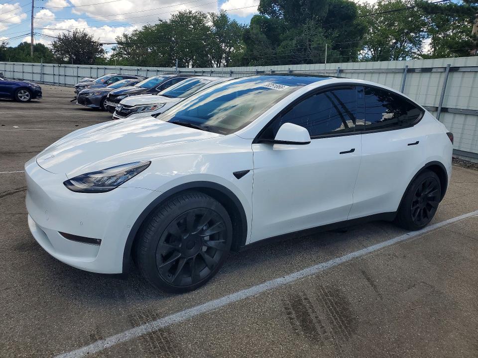 Aukcja sprzedaży 2021 Tesla Model Y, vin: 5YJYGDEE3MF108243, numer aukcji: 58251866