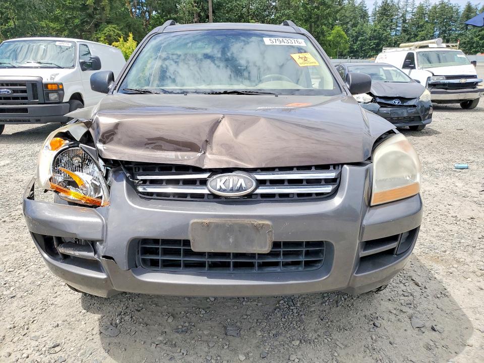 2007 Kia Sportage მანქანა იყიდება აუქციონზე, vin: KNDJE723077422065, აუქციონის ნომერი: 57943376