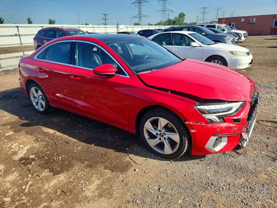 2023 Audi A3 მანქანა იყიდება აუქციონზე, vin: WAUAUDGY4PA044046, აუქციონის ნომერი: 56738516