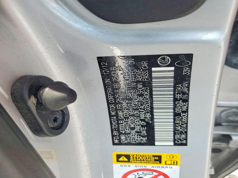 2013 Lexus Es მანქანა იყიდება აუქციონზე, vin: JTHBK1GG5D2040823, აუქციონის ნომერი: 54527316