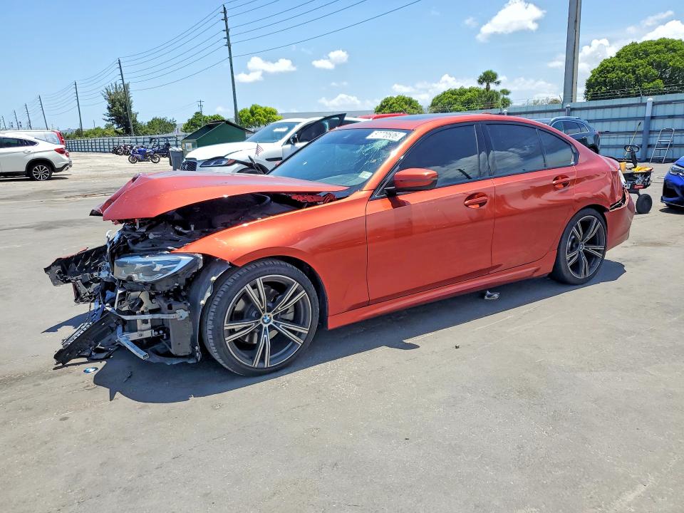 2020 Bmw 330i მანქანა იყიდება აუქციონზე, vin: 3MW5R1J05L8B27379, აუქციონის ნომერი: 57770506