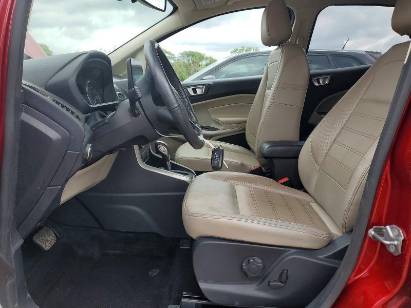 2019 Ford Ecosport მანქანა იყიდება აუქციონზე, vin: MAJ6S3KL4KC309278, აუქციონის ნომერი: 56038976