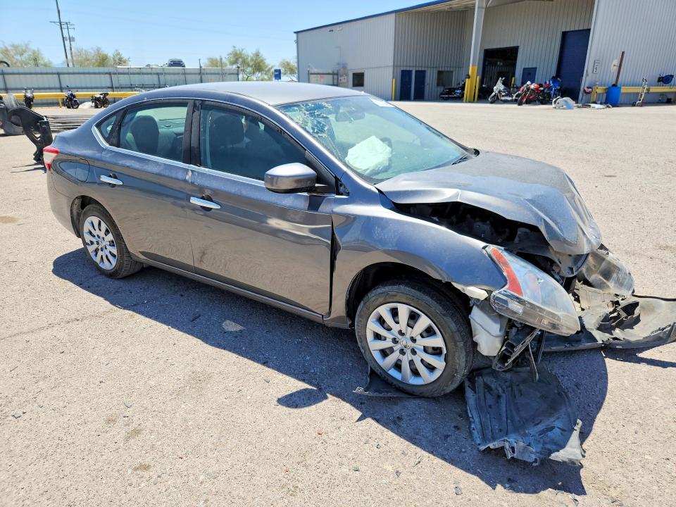 Продажа на аукционе авто 2015 Nissan Sentra, vin: 3N1AB7AP6FY352911, номер лота: 57010346